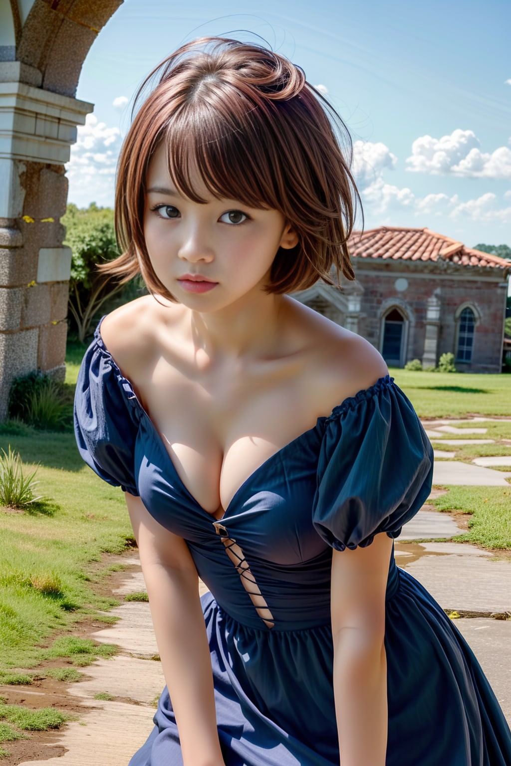 グラビア（強調）胸元