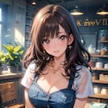 TOPAZ+αでメグナナ親子 2枚目