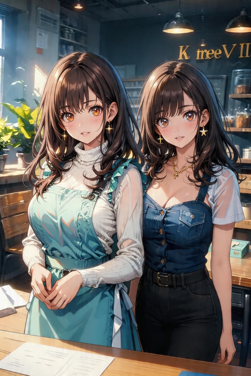 TOPAZ+αでメグナナ親子
