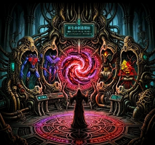 究極！｢邪神5身合体👿｣