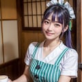 古民家カフェの看板娘 2枚目