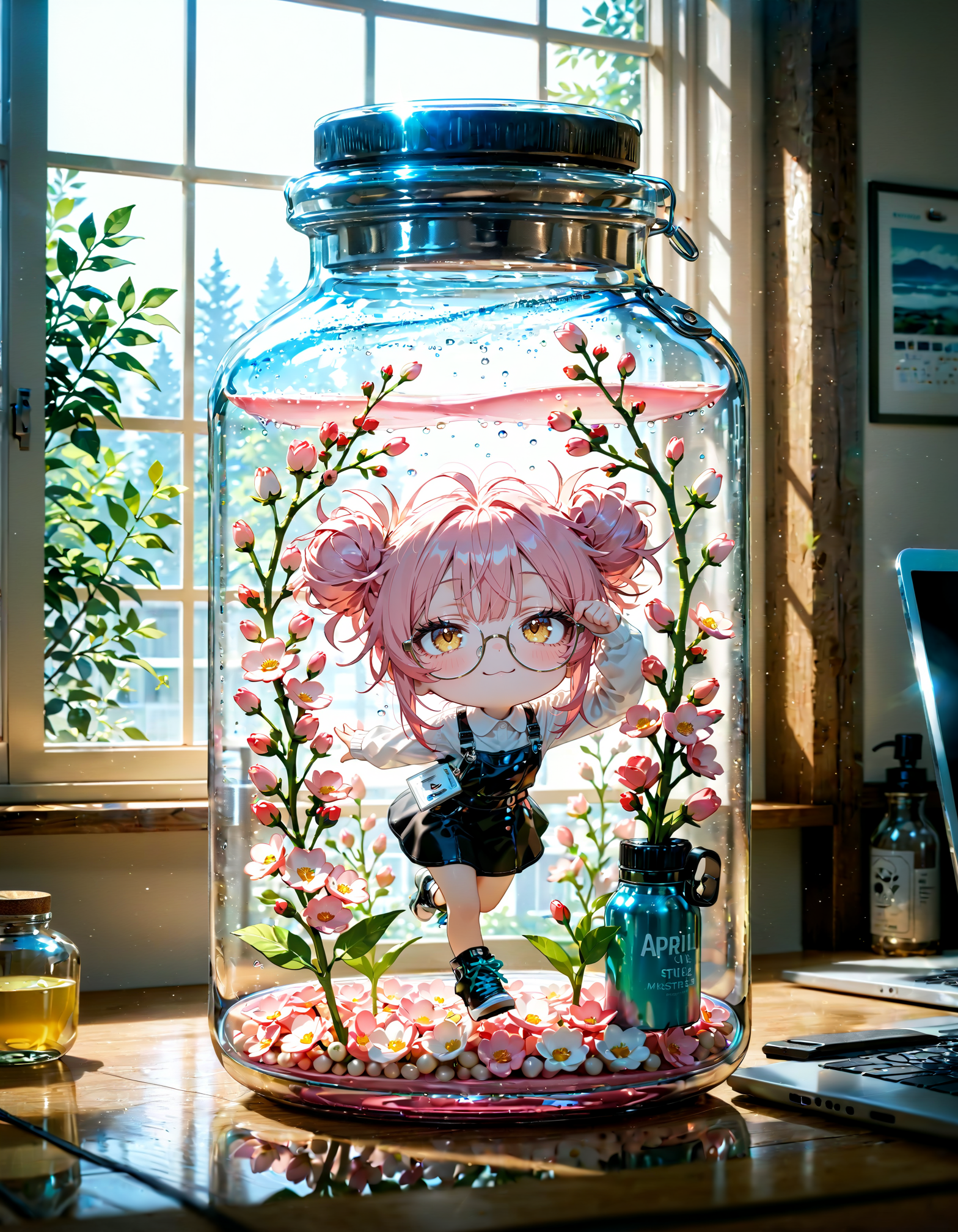 今日は何の日？　ステンレスボトルの日 | の人気AIイラスト・グラビア