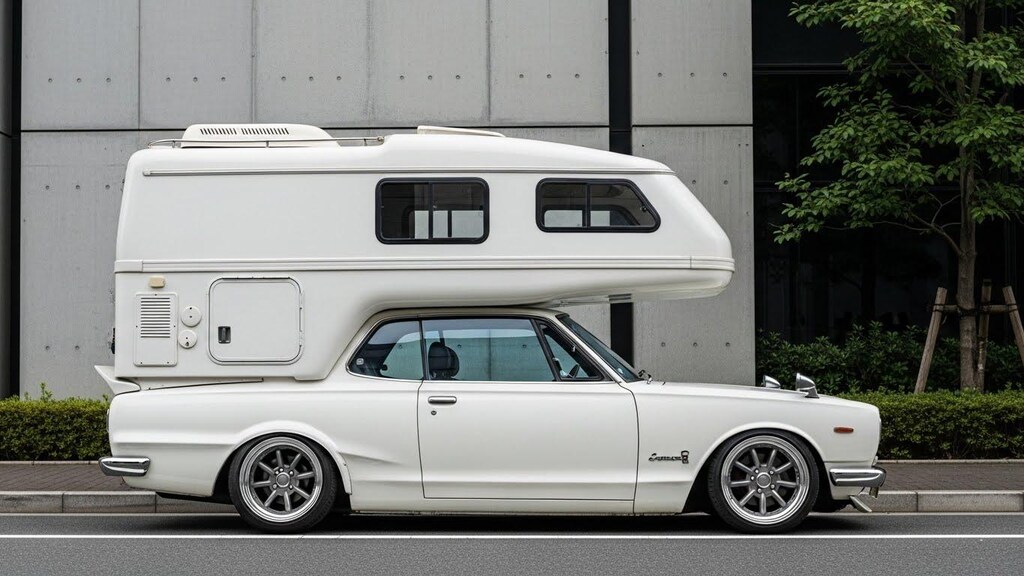 スカイライン2000GTキャンピングカー