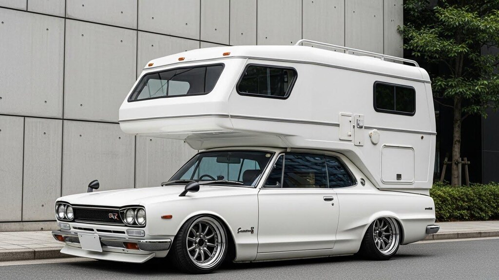 スカイライン2000GTキャンピングカー