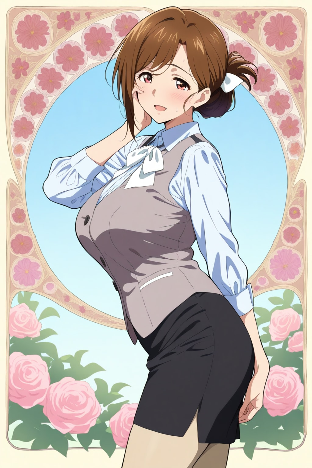 アール・ヌーヴォー事務員さん