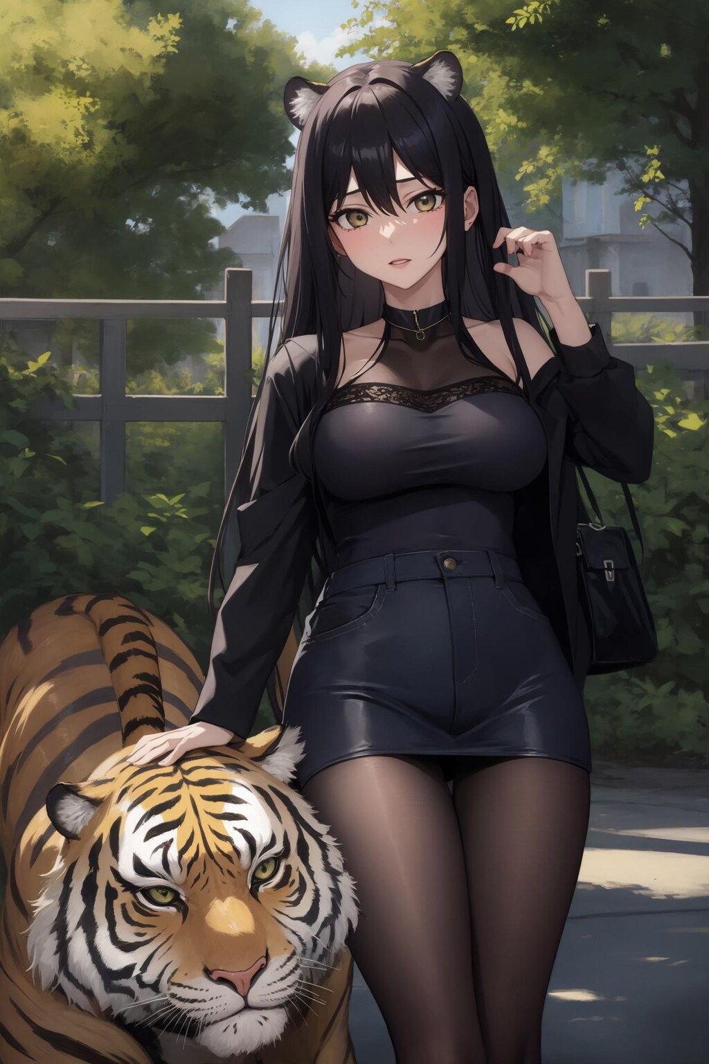 はいポーズ「が、がおー・・・」