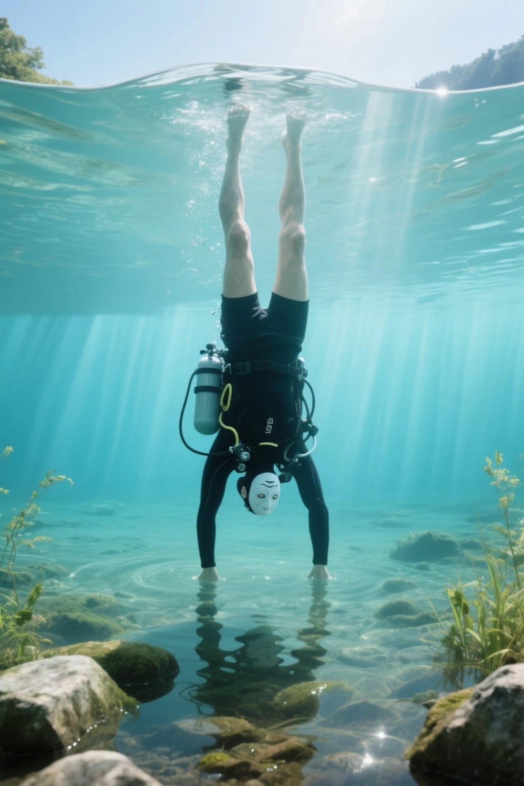 逆立ちスケキヨ