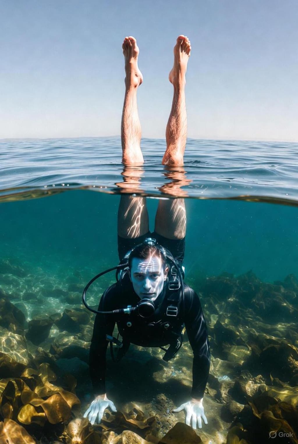 逆立ちスケキヨ