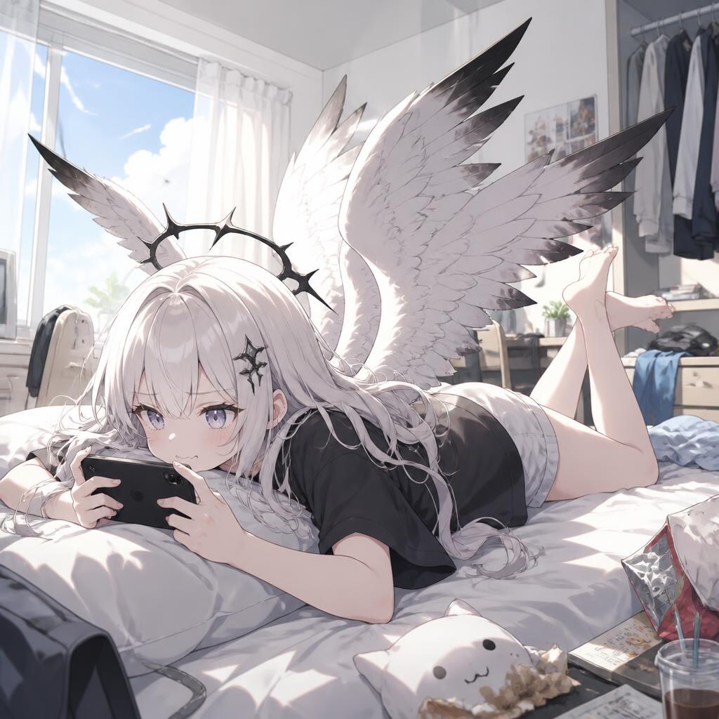 スマホ狂堕天 | の人気AIイラスト・グラビア