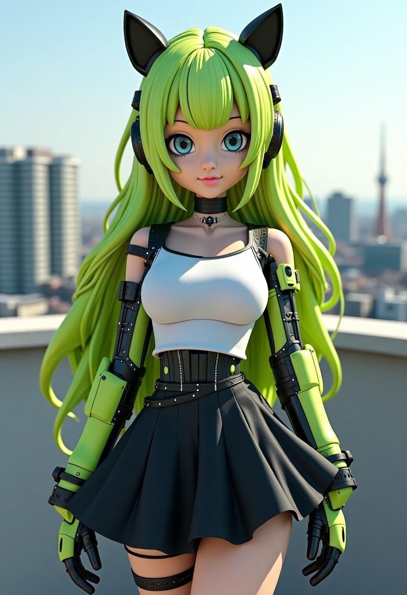 メカ娘2625号 | の人気AIイラスト・グラビア