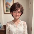 幼馴染のメガネ少女 8枚目