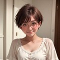 幼馴染のメガネ少女 2枚目