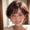 幼馴染のメガネ少女 7枚目