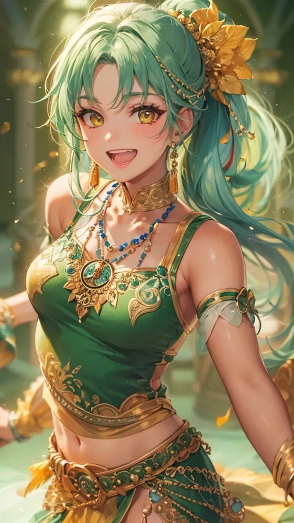 緑髪大好きクラブにてダンシング♪ミント