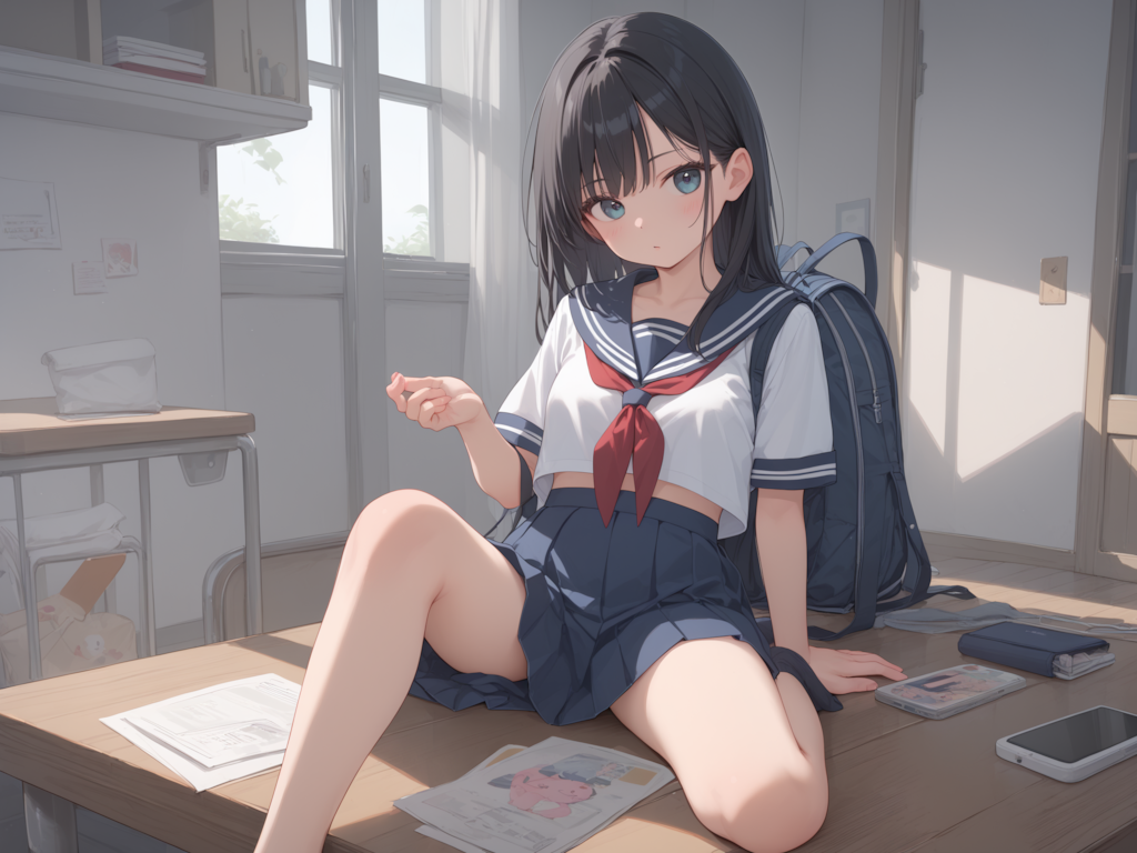 女子高生　Matrix Hentai