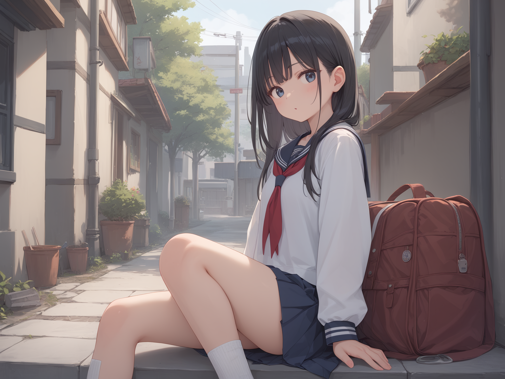 女子高生　Matrix Hentai | の人気AIイラスト・グラビア