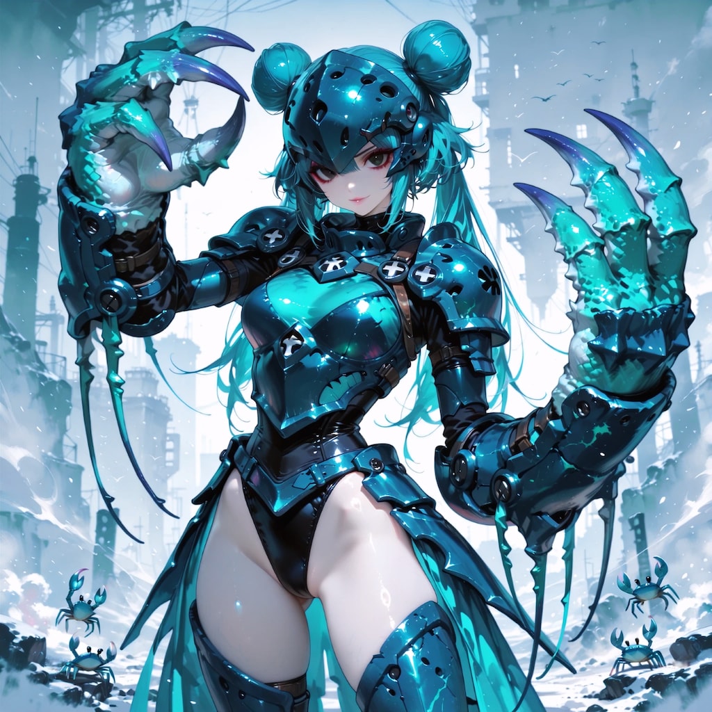 Villain Girl "BLUE CRAB"