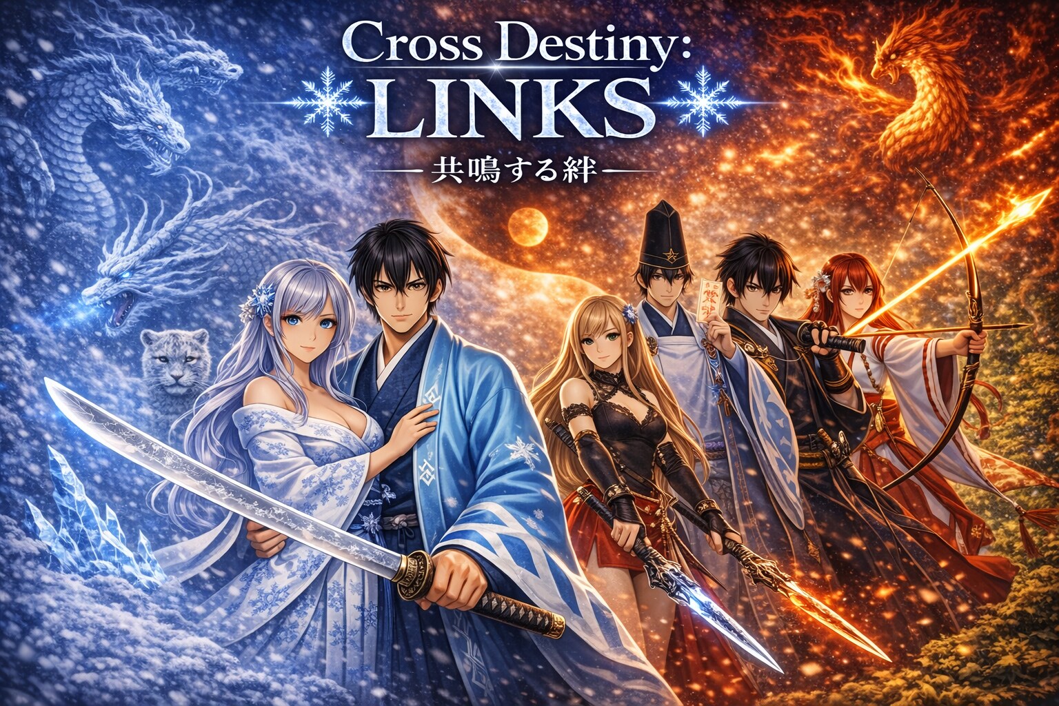 Cross Destiny:LINKS表紙絵