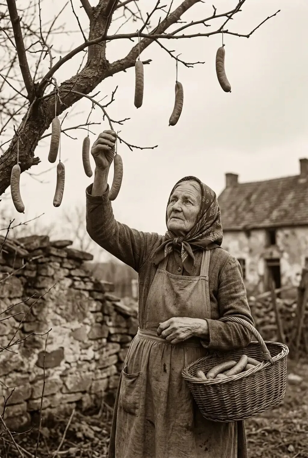 ウィンナーの収穫