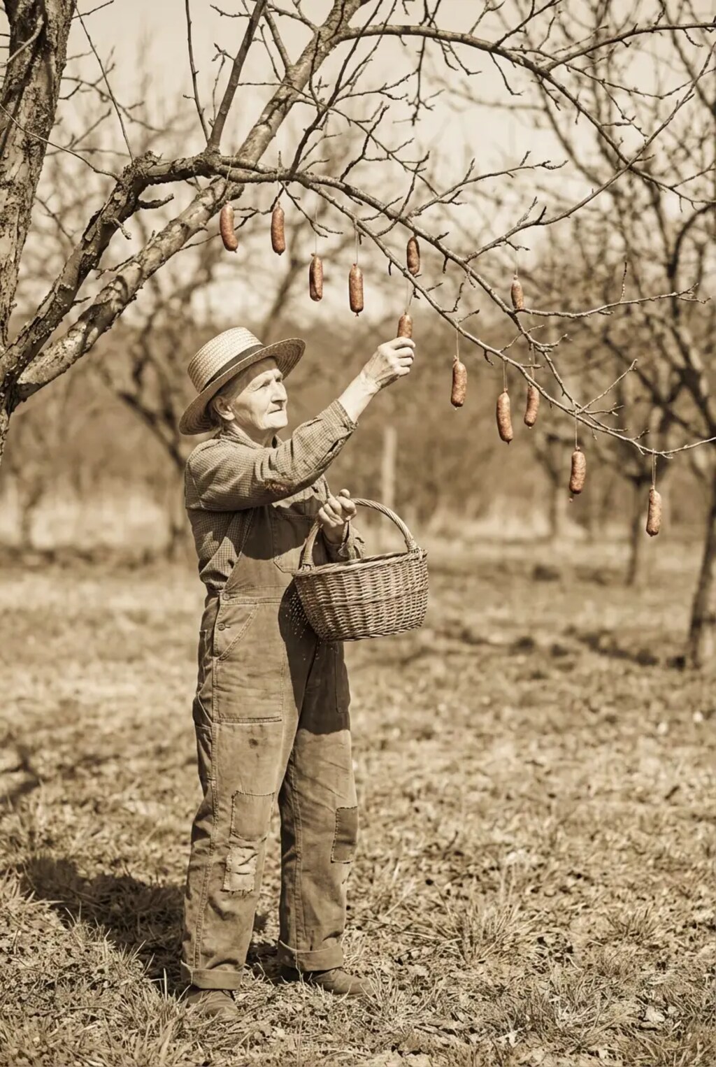 ウィンナーの収穫