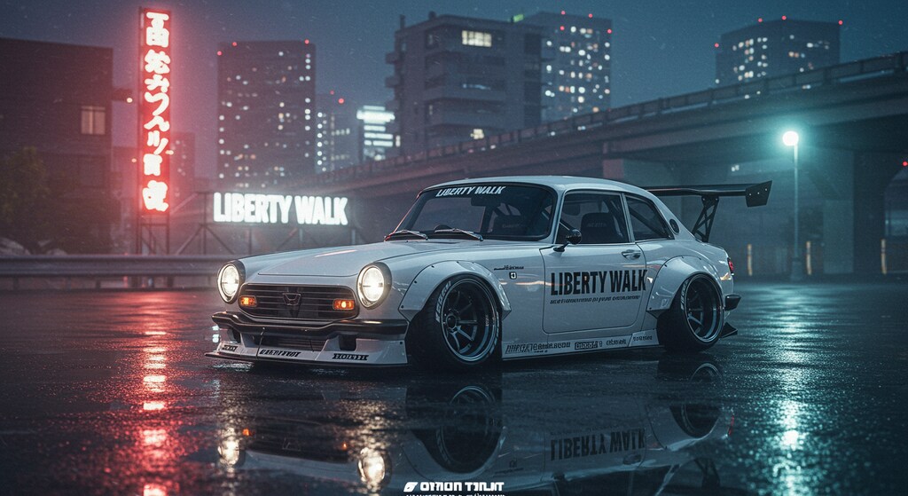 リバティーウォークS800のドリ車