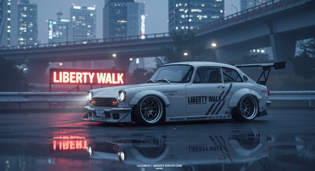 リバティーウォークS800のドリ車