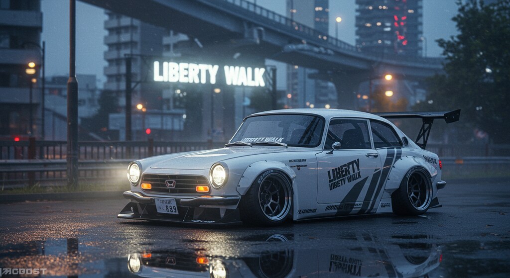 リバティーウォークS800のドリ車