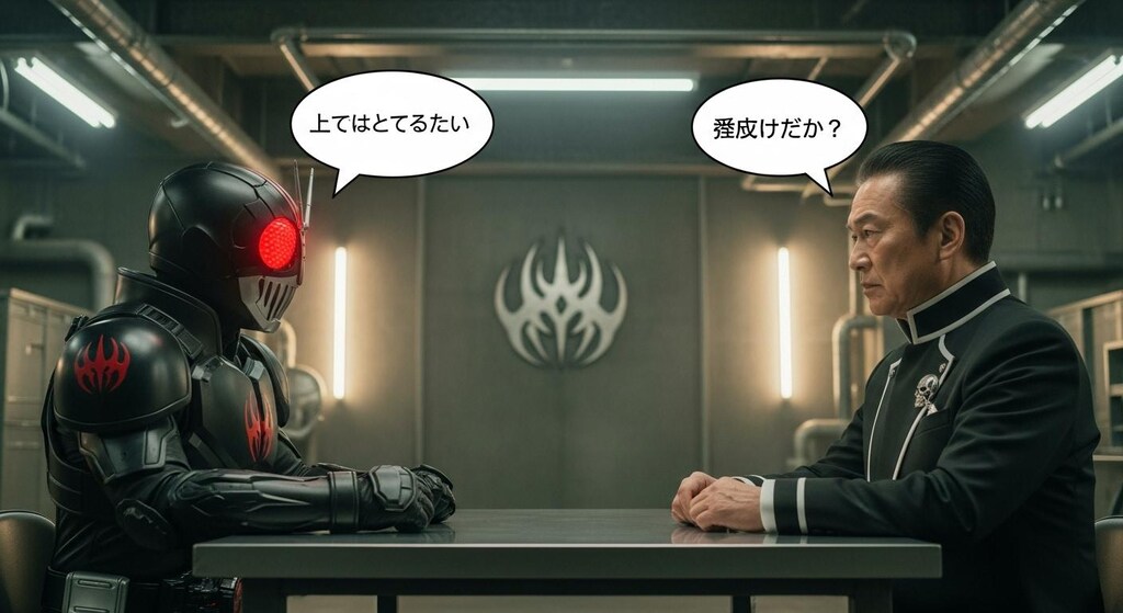 今日はめんせつシーンも喋らせてみた