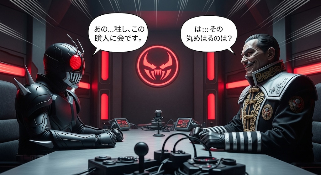 今日はめんせつシーンも喋らせてみた