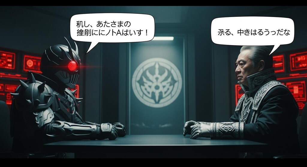 今日はめんせつシーンも喋らせてみた