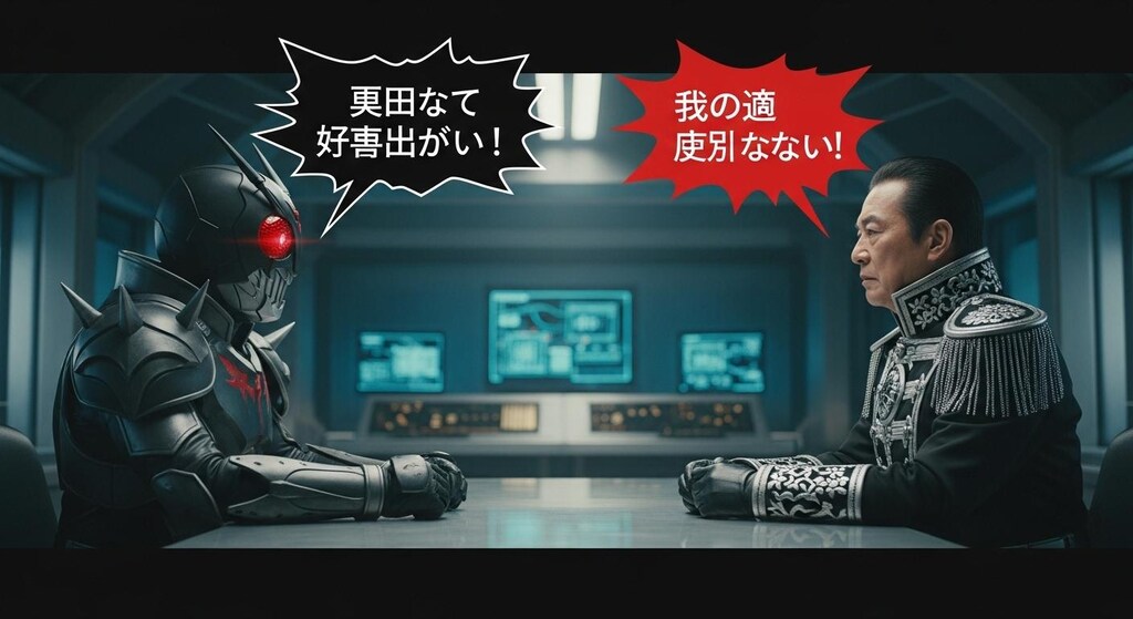 今日はめんせつシーンも喋らせてみた