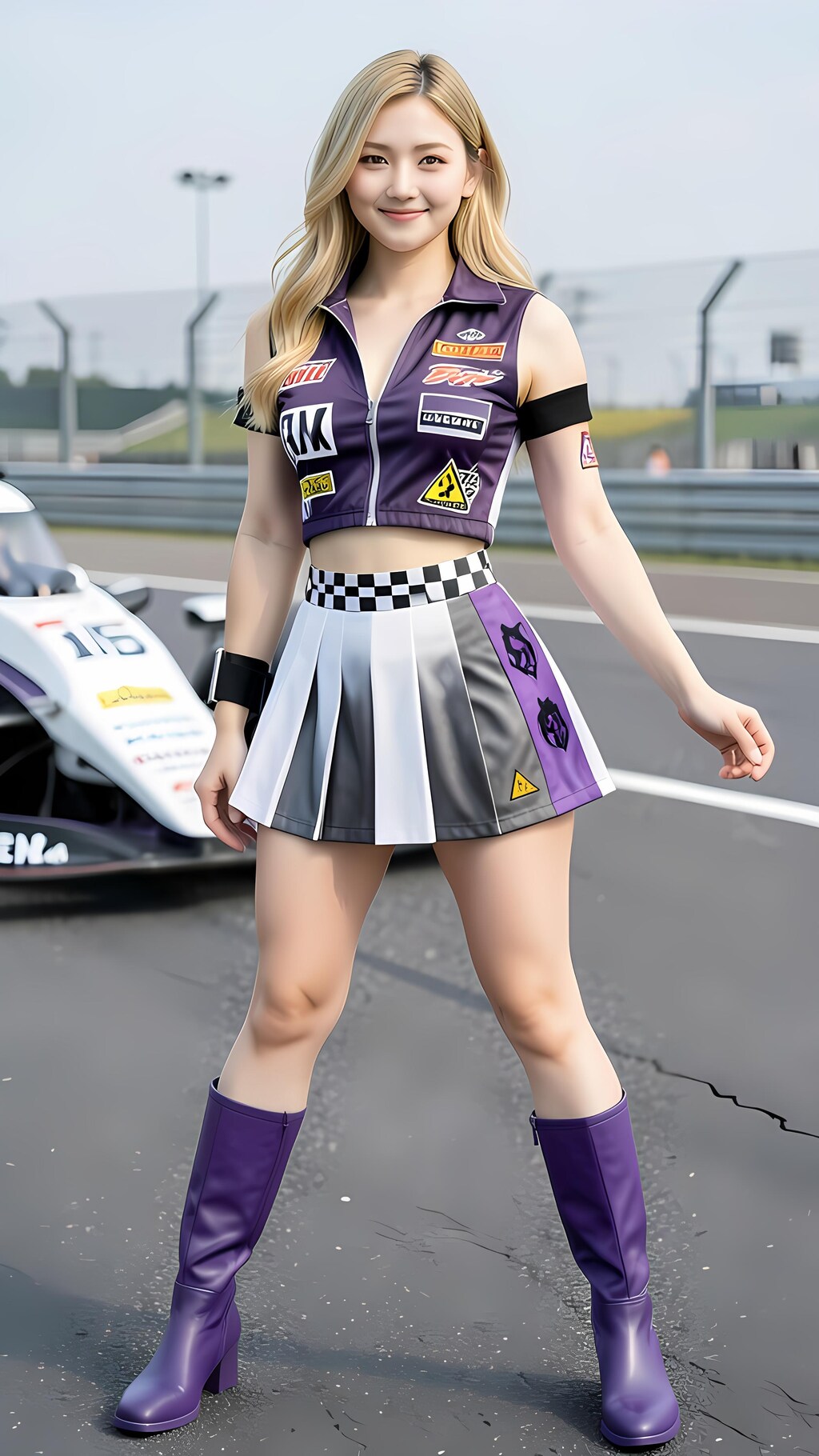 レースクイーン　金髪Ver