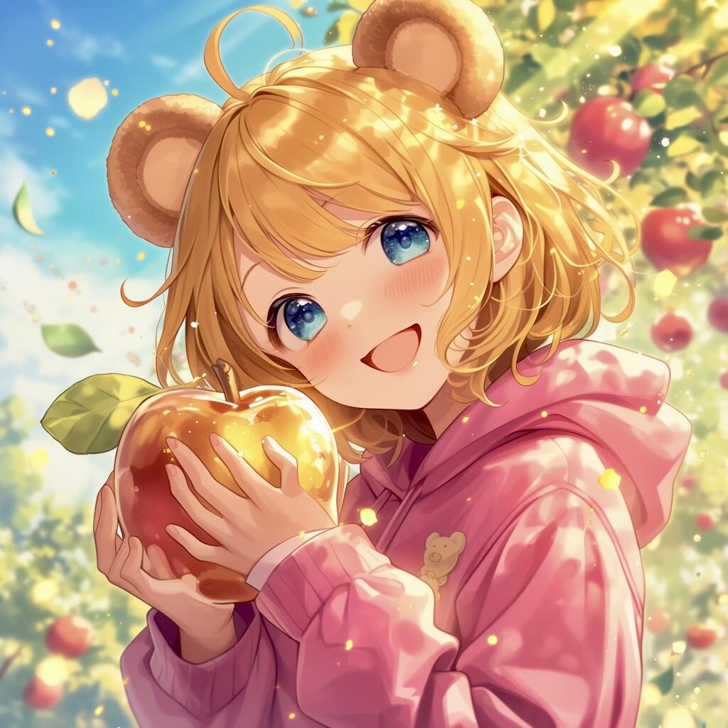 りんごとハチミツとくまさん🐝