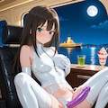 白ボンデージ衣装のしぶりん 4枚目