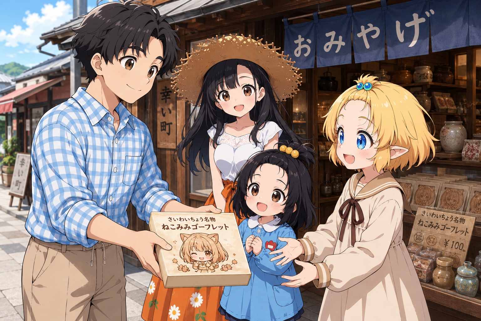 宇宙軍人なうちの子さんにお土産をお渡ししました🎁