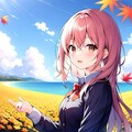 紅葉と秋コーデ 11枚目