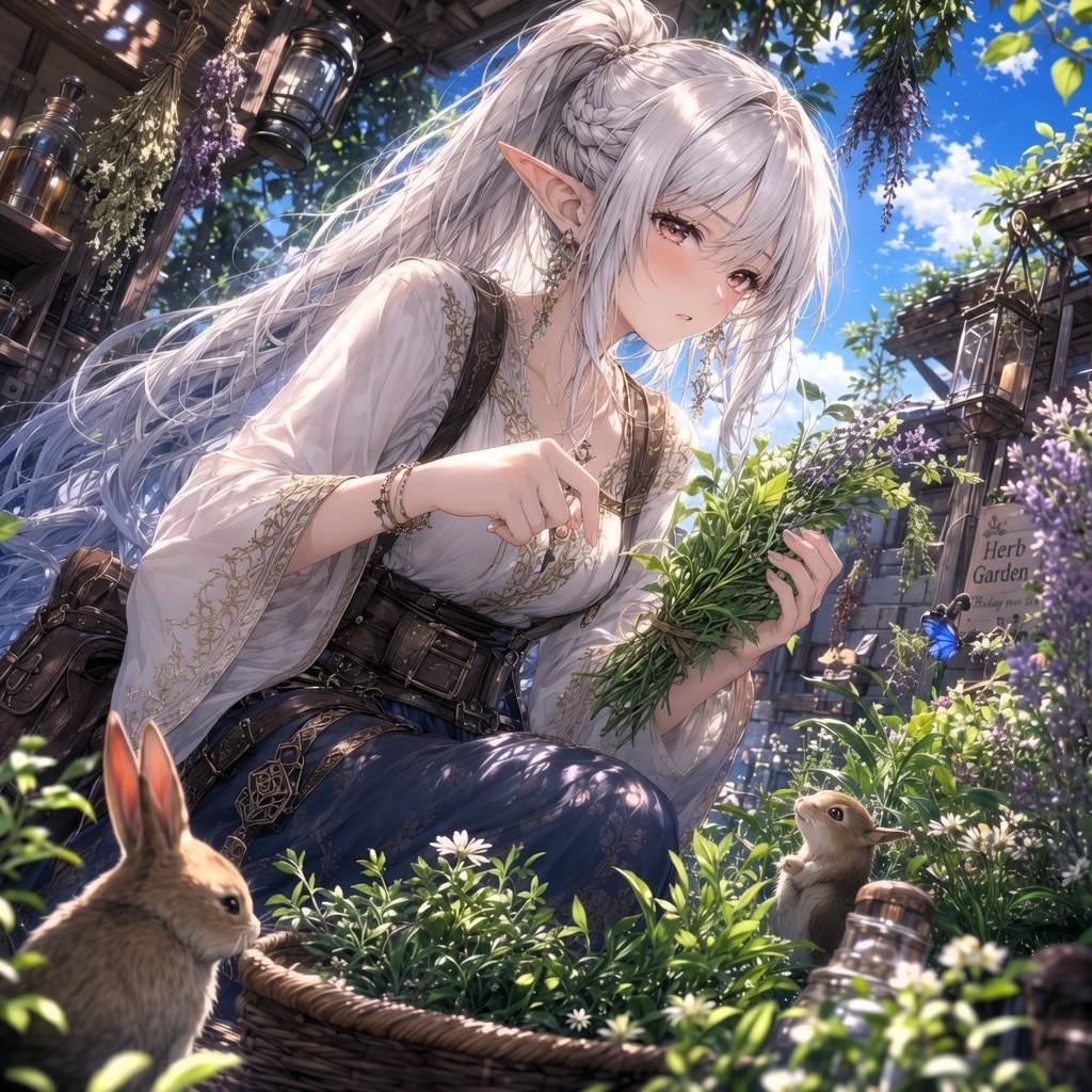 朝の収穫