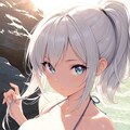 ポニテ美女 3枚目