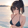 ポニテ美女 6枚目