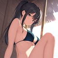 ポニテ美女 12枚目