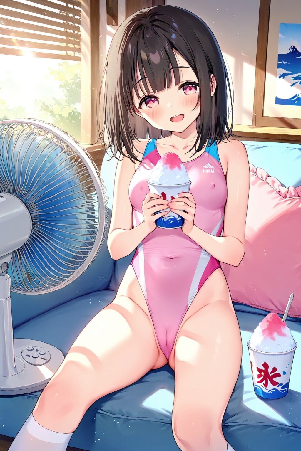 おにぃのかき氷あるよ〜