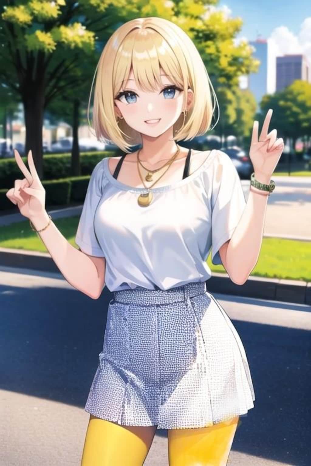 健全金髪娘