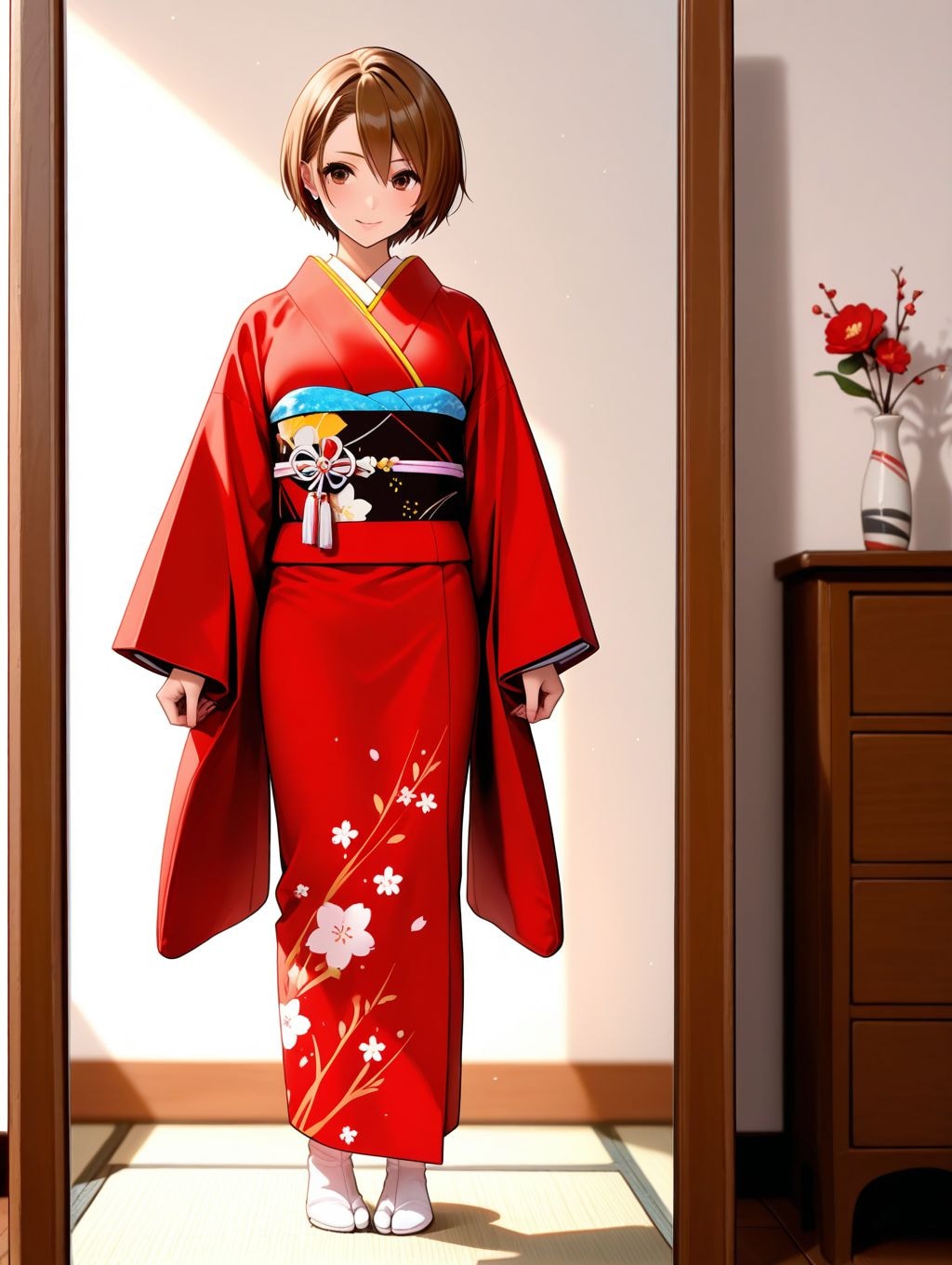 お正月リハーサルめーちゃん