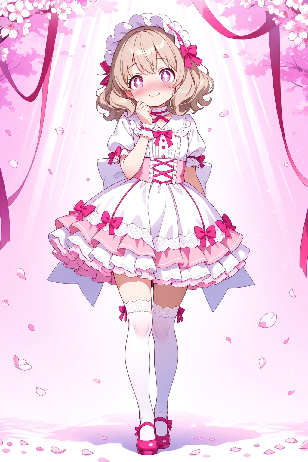 フリル少女