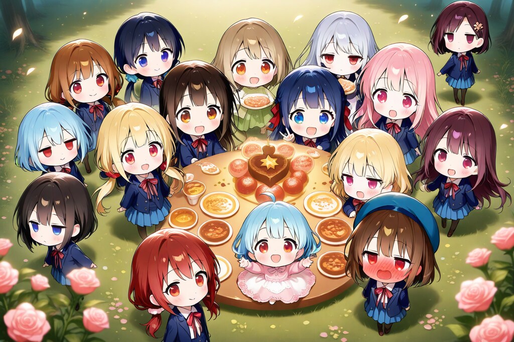 おままごとが飛躍すると、こうなる♪。