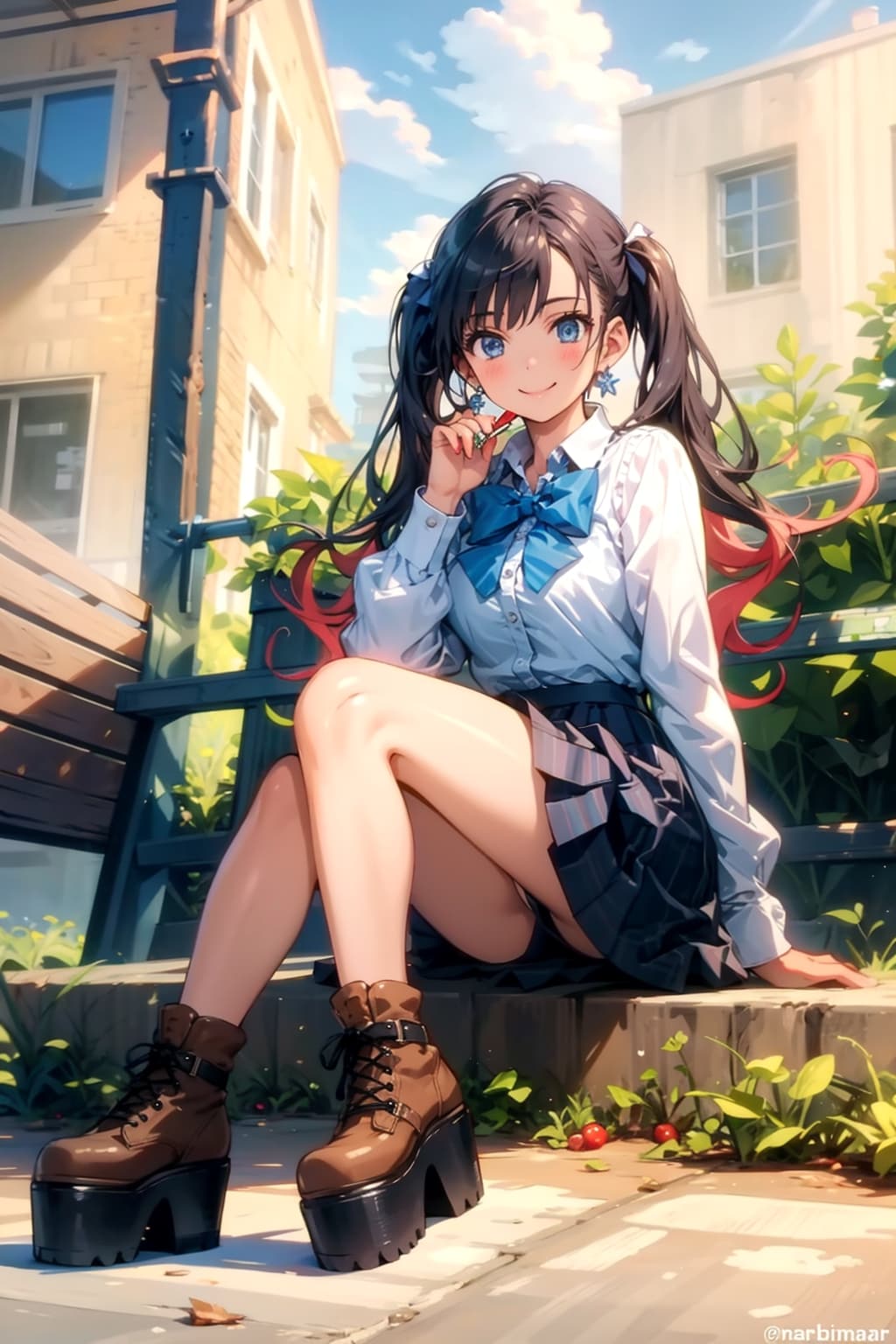 休憩中 | の人気AIイラスト・グラビア