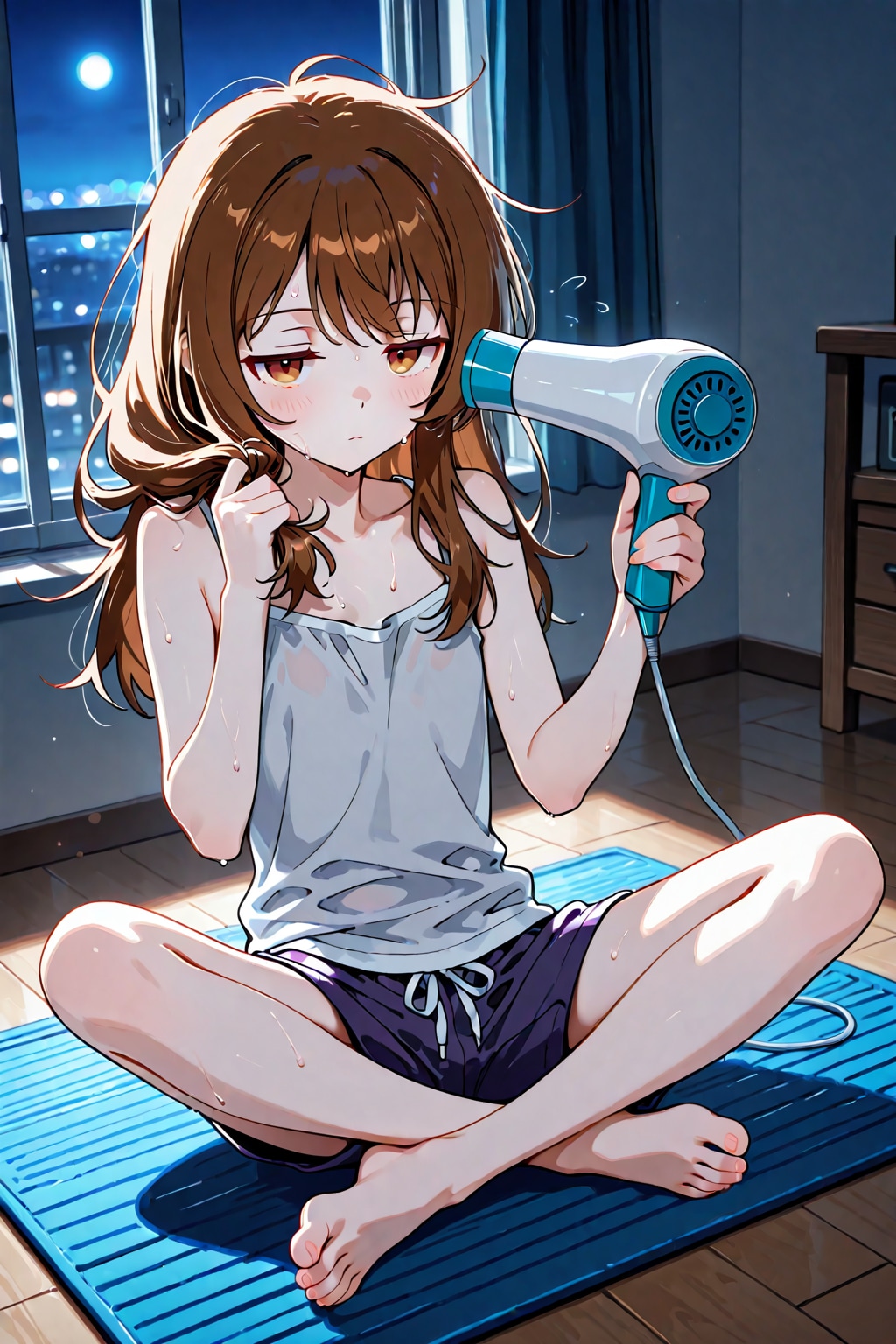 何のためにお風呂に入ったの……？ #虚無