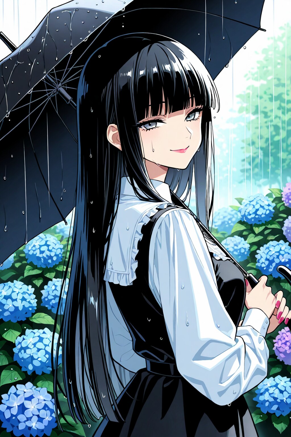 雨の日の女の子 2025　その１５