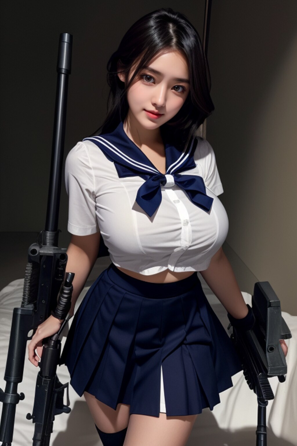 セーラー服と機関銃（試作中）その2