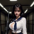 セーラー服と機関銃（試作中）その2 4枚目
